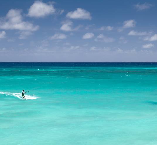 Zanzibar. Kitesurfers paradise